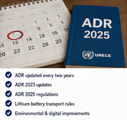 ADR regulation updates and dangerous goods transport law revisions in Europe