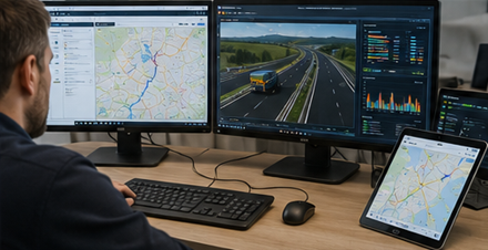 Digital route planning and GPS tracking systems for oversized transport